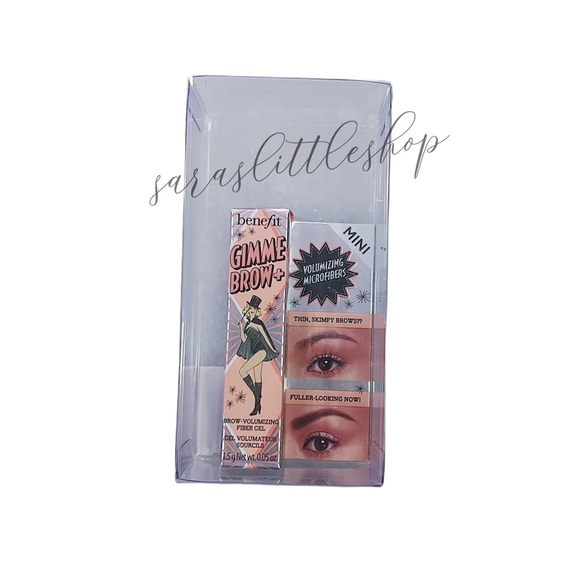 BENEFIT MINI GIMME BROW+ TINTED VOLUMIZING EYEBROW GEL IN #5 - BNIB - Picture 2 of 2